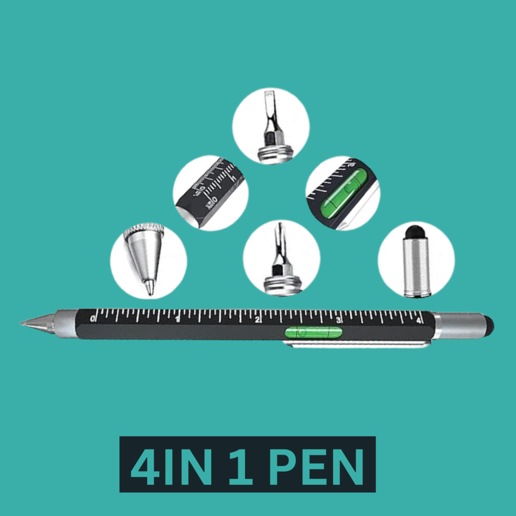  4-in-1 mini ballpoint pen